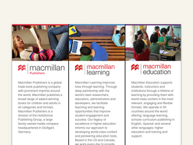 'macmillan.com' screenshot