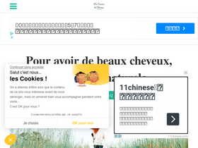 'macouleurdecheveux.fr' screenshot