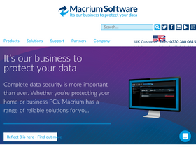 'macrium.com' screenshot