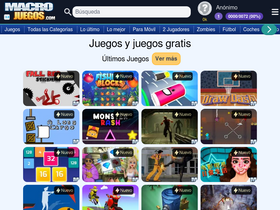 'macrojuegos.com' screenshot