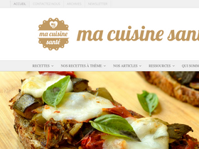'macuisinesante.com' screenshot