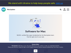 'macupdate.com' screenshot