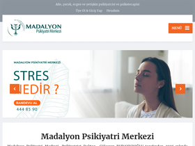 'madalyonklinik.com' screenshot