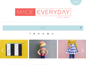 'madeeveryday.com' screenshot
