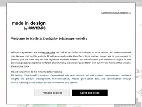 'madeindesign.com' screenshot