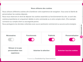 'mademoiselle-bio.com' screenshot