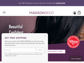 'madison-reed.com' screenshot