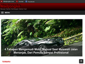 'madjongke.com' screenshot