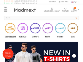 'madmext.com' screenshot
