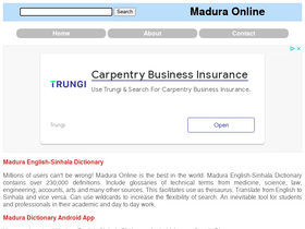 'maduraonline.com' screenshot