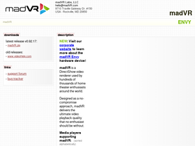 'madvr.com' screenshot