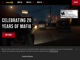 'mafiagame.com' screenshot