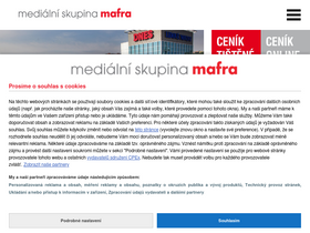 'mafra.cz' screenshot