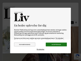 'magasinetliv.dk' screenshot