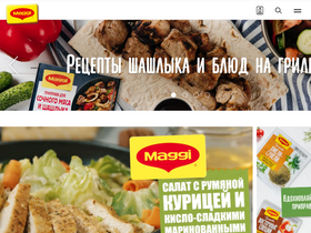 'maggi.ru' screenshot