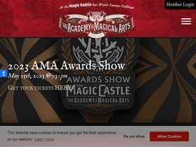 'magiccastle.com' screenshot
