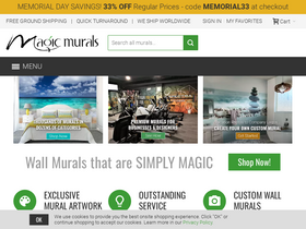 'magicmurals.com' screenshot