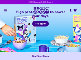 'magicspoon.com' screenshot