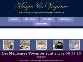 'magie-voyance.com' screenshot