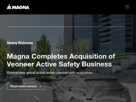'magna.com' screenshot
