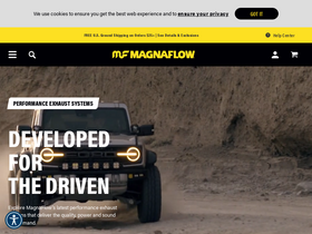 'magnaflow.com' screenshot