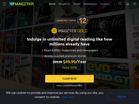 'magzter.com' screenshot