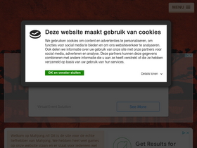 'mahjong.nl' screenshot