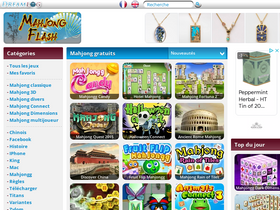 'mahjongflash.net' screenshot