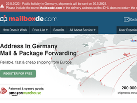 'mailboxde.com' screenshot