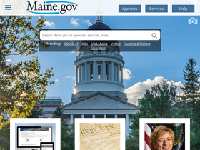 'maine.gov' screenshot