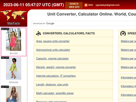 'mainfacts.com' screenshot