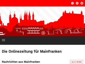 'mainfranken24.de' screenshot