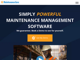'maintenancecare.com' screenshot