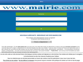 'mairie.com' screenshot