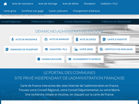'mairie.net' screenshot