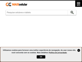 'maiscelular.com.br' screenshot