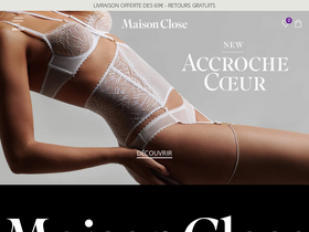 'maison-close.com' screenshot