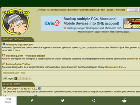 'majorgeeks.com' screenshot