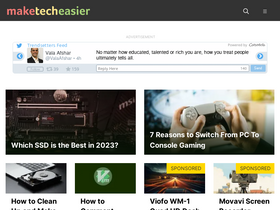 'maketecheasier.com' screenshot