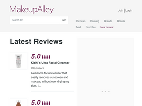 'makeupalley.com' screenshot