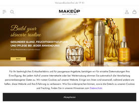 'makeupstore.de' screenshot