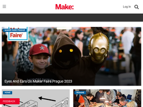 'makezine.com' screenshot