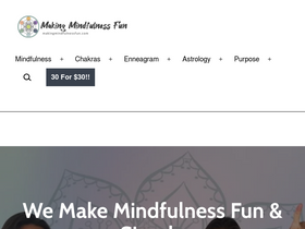 'makingmindfulnessfun.com' screenshot