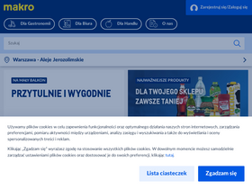 'makro.pl' screenshot