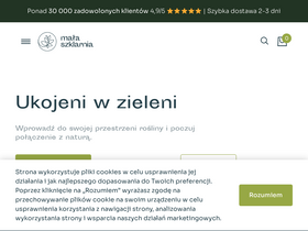 'malaszklarnia.pl' screenshot