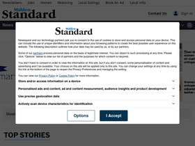 'maldonandburnhamstandard.co.uk' screenshot