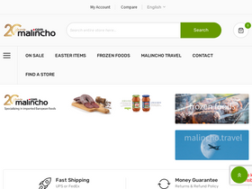 'malincho.com' screenshot
