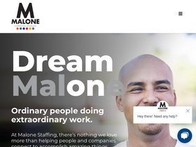 'malonesolutions.com' screenshot