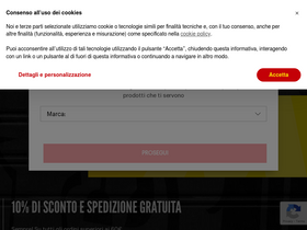 'malossistore.com' screenshot