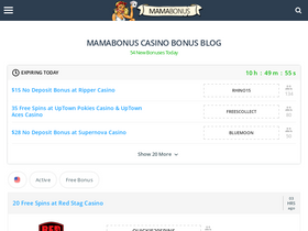 'mamabonus.com' screenshot